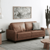 Camilla Sofa Set in Textured Style - Luxe Maple