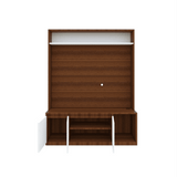 Edon TV Unit- Walnut Frosty White