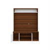 Edon TV Unit- Walnut Frosty White - Luxe Maple