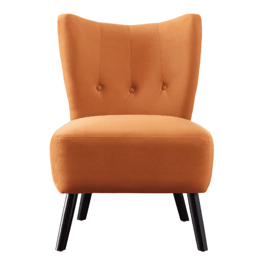 Lappy Suede Accent Chair