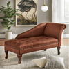 Simple Living Chaise Lounge - Luxe Maple