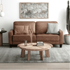 Camilla Sofa Set in Textured Style - Luxe Maple