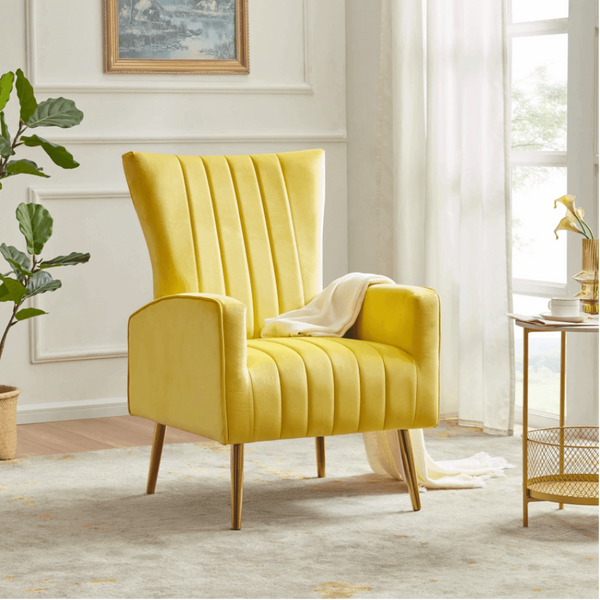 Bells Wing Back Chair - Luxe Maple