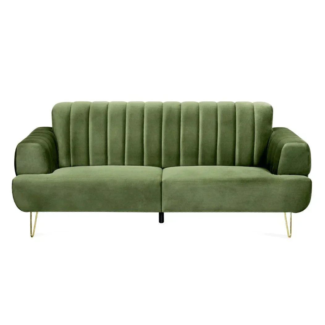 Somervilla Luxury Sofa Set In Suede