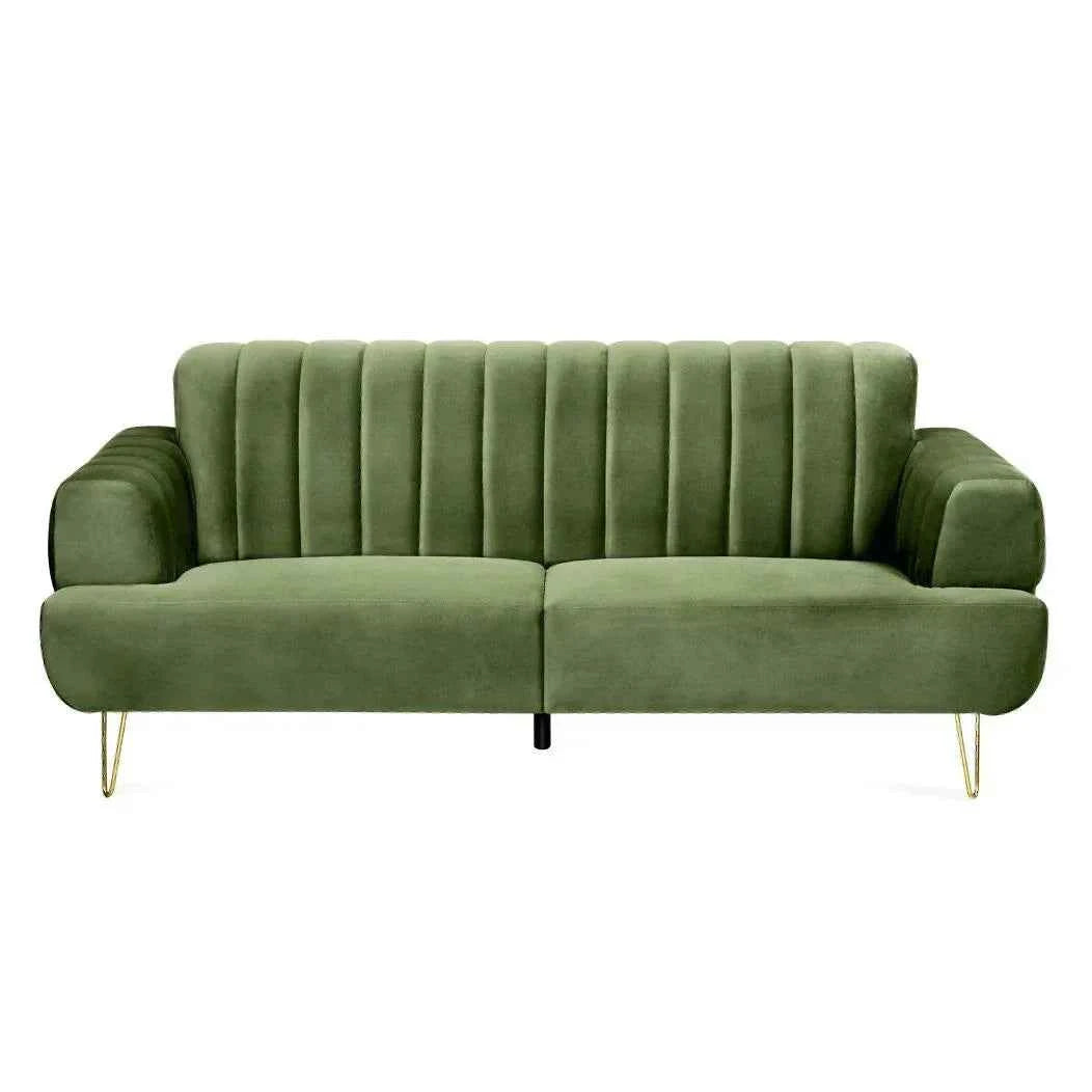 Somervilla Luxury Sofa Set In Suede