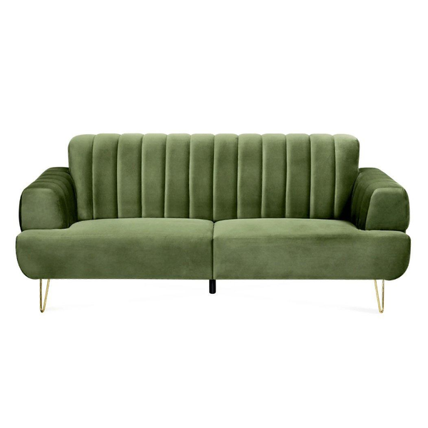 Somervilla Sofa Set in Green Color - Luxe Maple