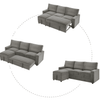 Yolo Sofa Cum Bed in Grey - Luxe Maple