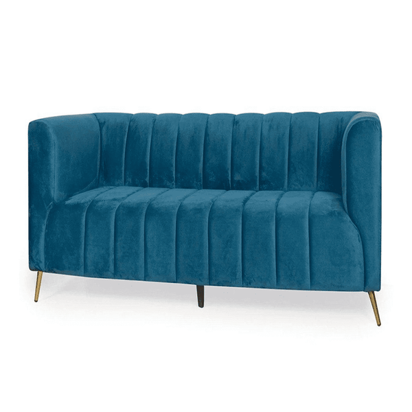 Hokins Sofa Sets in Blue Color - Luxe Maple