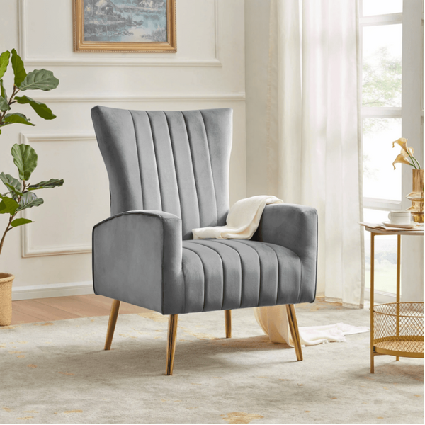 Bells Wing Back Chair - Luxe Maple