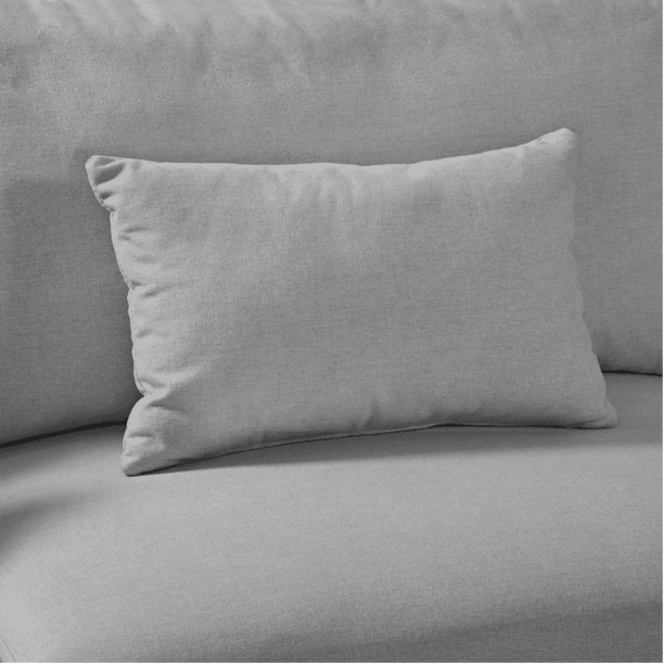 Classic Modern Suede Sofa Set in Grey - Luxe Maple