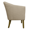Porch & Den Kings-well Barrel Accent Chair - Luxe Maple