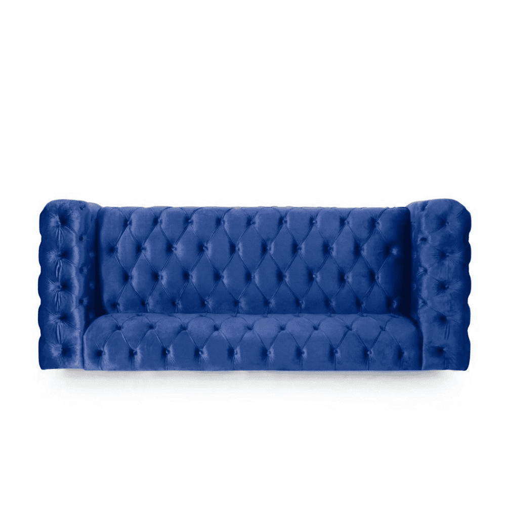 Sagawood Velvet Tufted Sofa Set