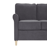 Classic Retro Sofa Set in Grey