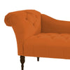 Loveseat Quilted Suede Lounger - Luxe Maple