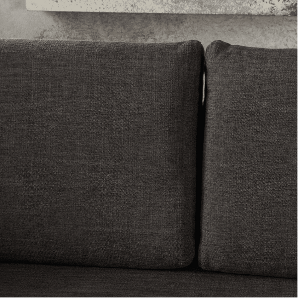 Augustus Mid-century Modern Fabric Chaise Sectional - Luxe Maple