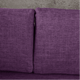 Augusto Mid-century Modern Fabric Chaise Sectional