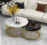 Casper Nesting Luxury Center Table In Stainless Steel 304