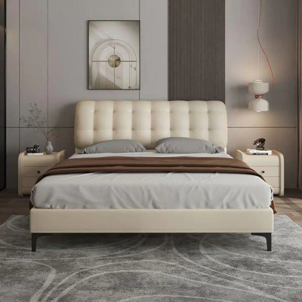 London Luxury Upholstered Bed in Leatherette