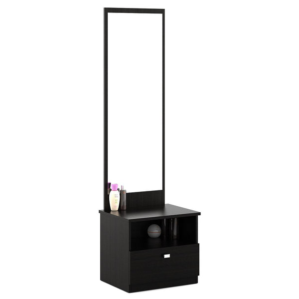 Spacewood Value Engineered Wood Dressing Table (Natural Wenge) - Luxe Maple