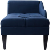Diffo Quilted Lounger in Blue Color