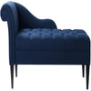 Diffo Quilted Lounger in Blue Color - Luxe Maple