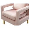 Jojo Upholstered Accent Chair in Suede