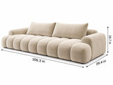 Legacy Premium Sofa Set in Suede