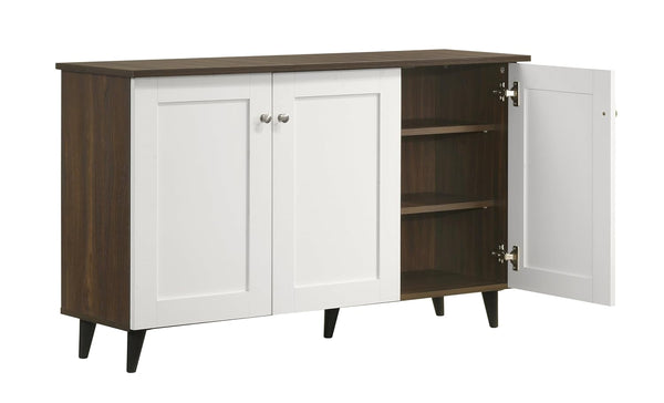 Deckup Plank Lexis 3-Door Engineered Wood Shoe Rack.