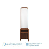 Rolex Dressing Table In Walnut Color