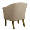 Porch & Den Kings-well Barrel Accent Chair - Luxe Maple