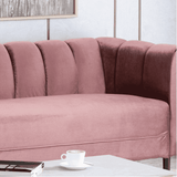 Bobran Modern Sofa Set in Suede