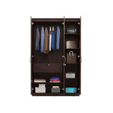 Rolx Medusa Engineered Wood Wardrobe Wenge Finish