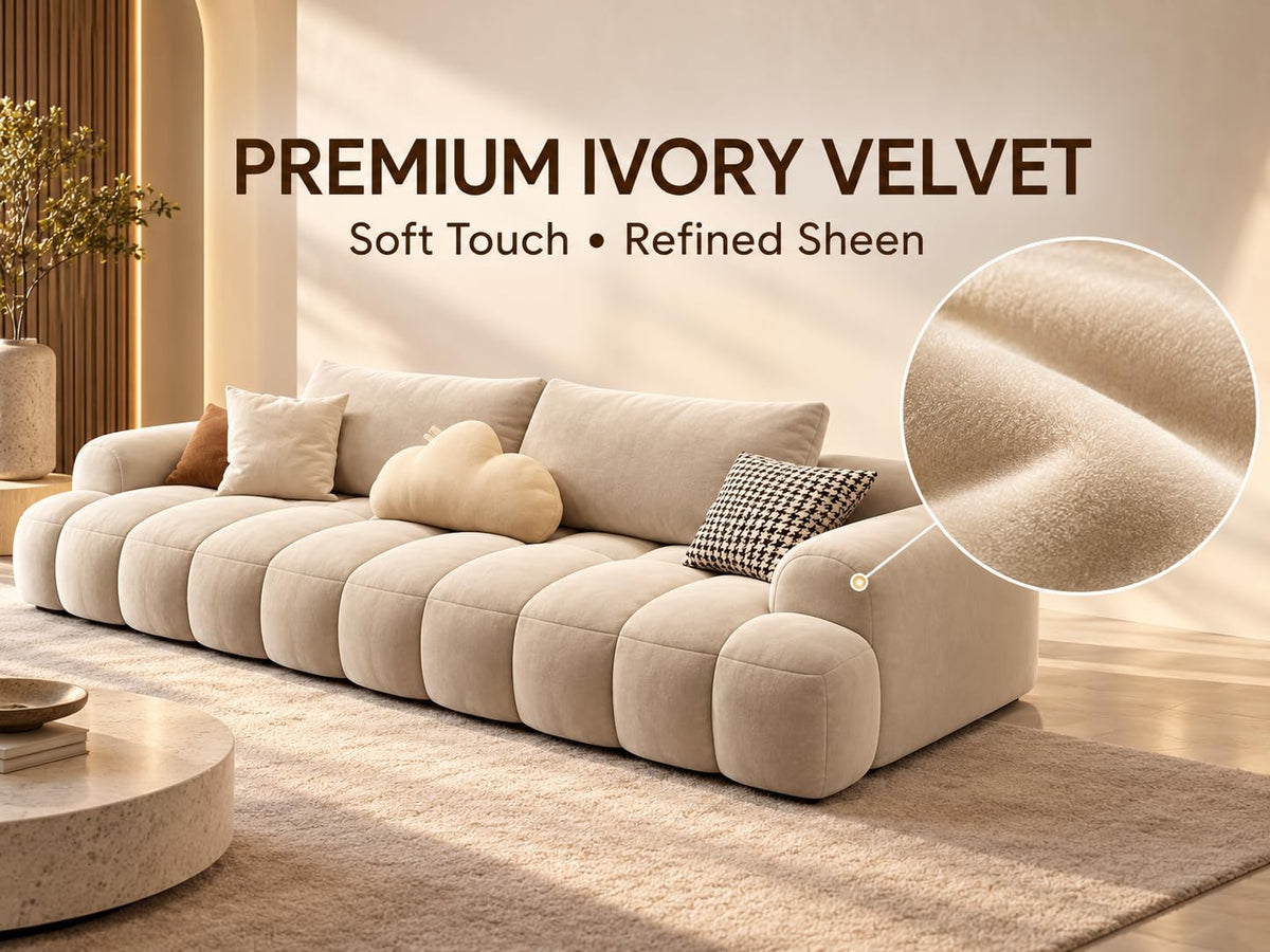 Legacy Premium Sofa Set in Suede