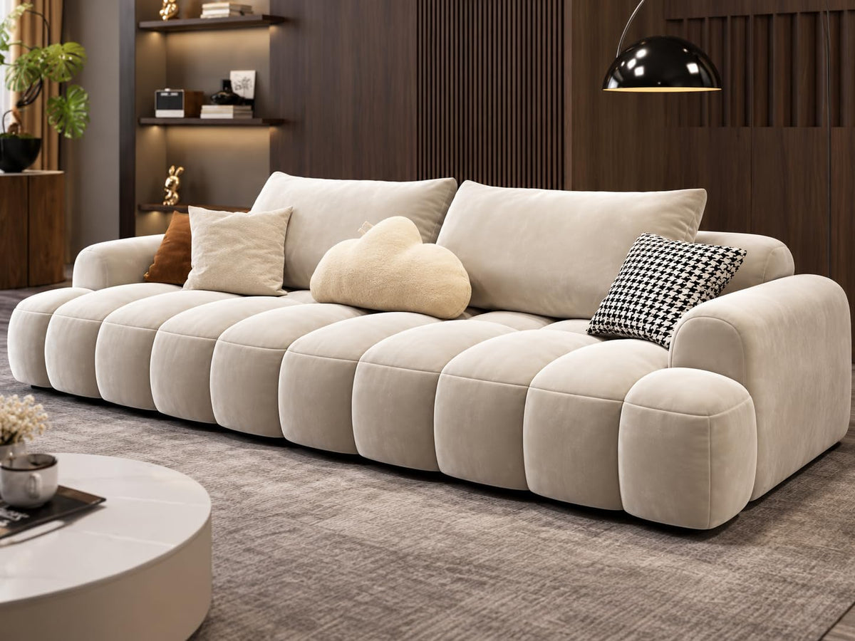 Legacy Premium Sofa Set in Suede