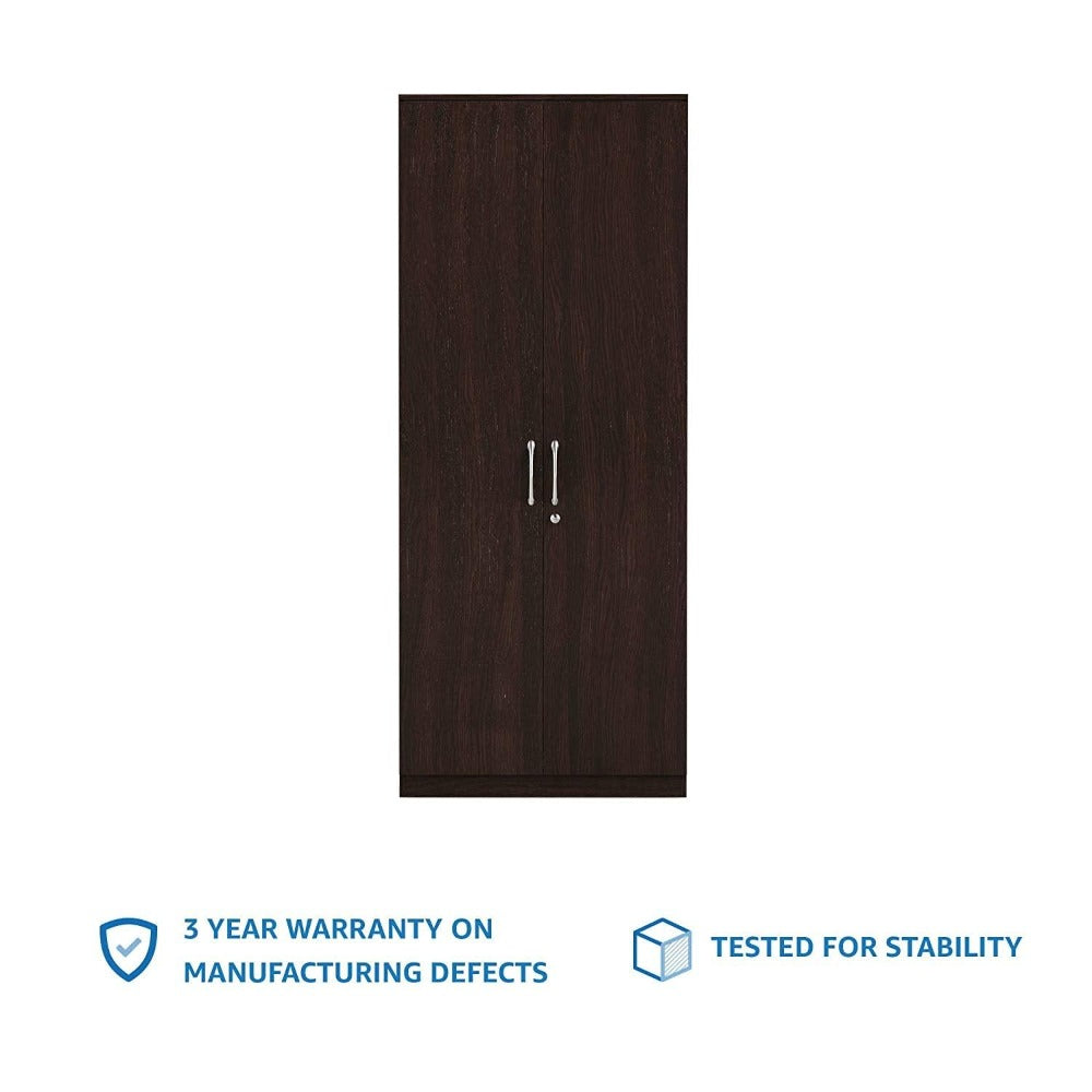 Dulex Medusa Engineered Wood Wardrobe Wenge Finish