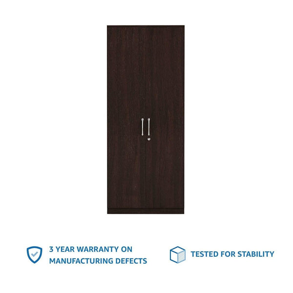 Dulex Medusa Engineered Wood Wardrobe Wenge Finish - Luxe Maple