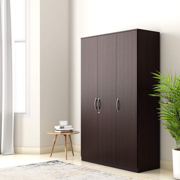 Silly Medusa Engineered Wood Wardrobe Wenge Finish - Luxe Maple
