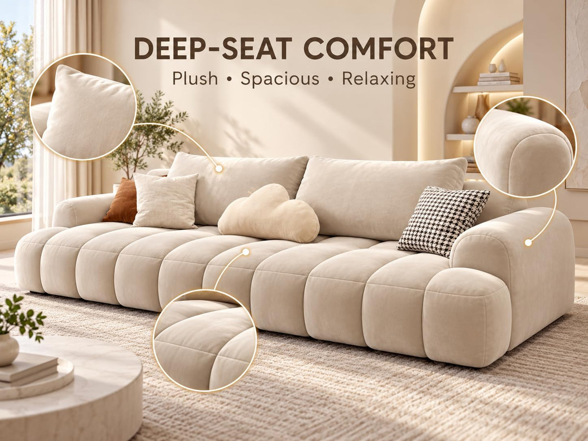 Legacy Premium Sofa Set in Suede
