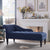 Diffo Quilted Lounger in Blue Color - Luxe Maple