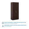 Dulex Medusa Engineered Wood Wardrobe Wenge Finish - Luxe Maple