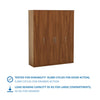 Solimo Medusa Engineered Wood Wardrobe Walnut Finish - Luxe Maple