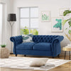 Romeo Chesterfield Sofa Set - Luxe Maple