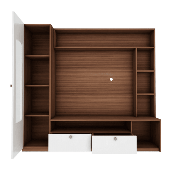 Casa Bonita TV Unit - Walnut - Upto 55 inches TV - Luxe Maple