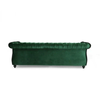 Romeo Chesterfield Sofa Set - Luxe Maple