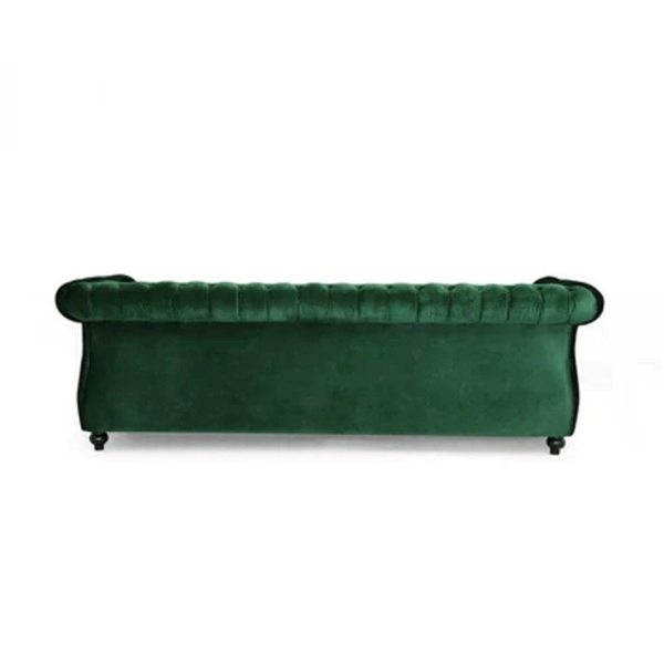 Romeo Chesterfield Sofa Set - Luxe Maple