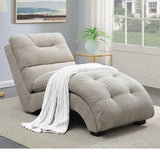 Flex Luxury Lounger in Suede Beige