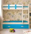 Adona Bunk Bed In White - Luxe Maple