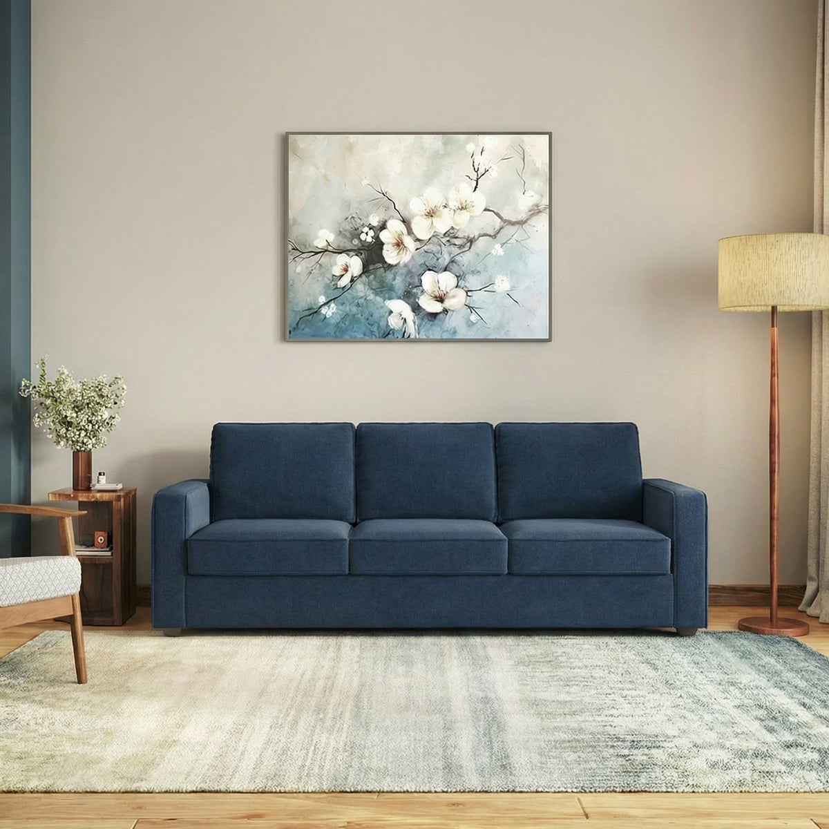 Apollo Luxury Suede Sofa Set