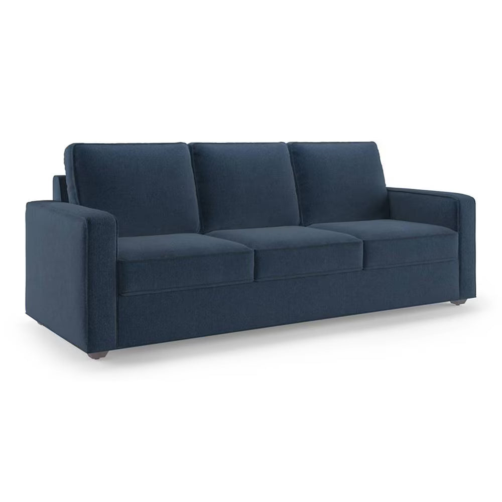 Apollo Suede Sofa Set - Luxe Maple