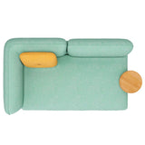 Arena Lounger in Suede